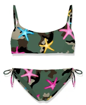 Bikini Niña MC2 SAINT BARTH Camo Estrellas