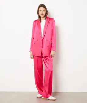 Blazer satinado UVIDE FUSHIA - ETAM