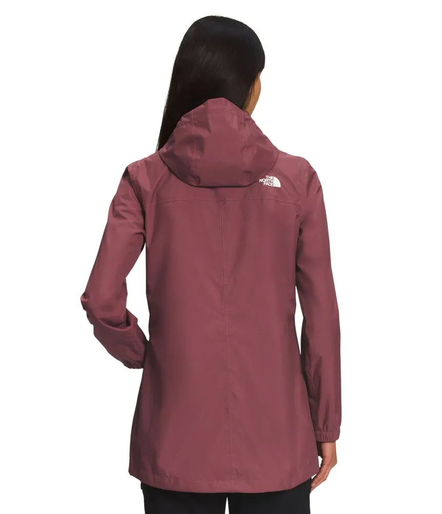 Chaqueta Antora Parka Impermeable Vinotinto Mujer The North Face