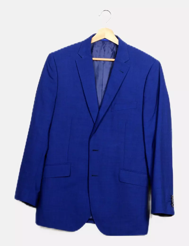 Cortefiel Blazer básica azul marino