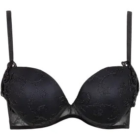 Deseo Real  sujetador push-up negro