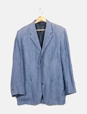 El Corte Inglés Blazer lino azul