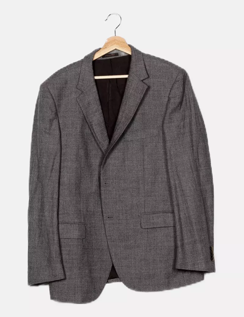 Emidio Tucci Blazer gris estampada