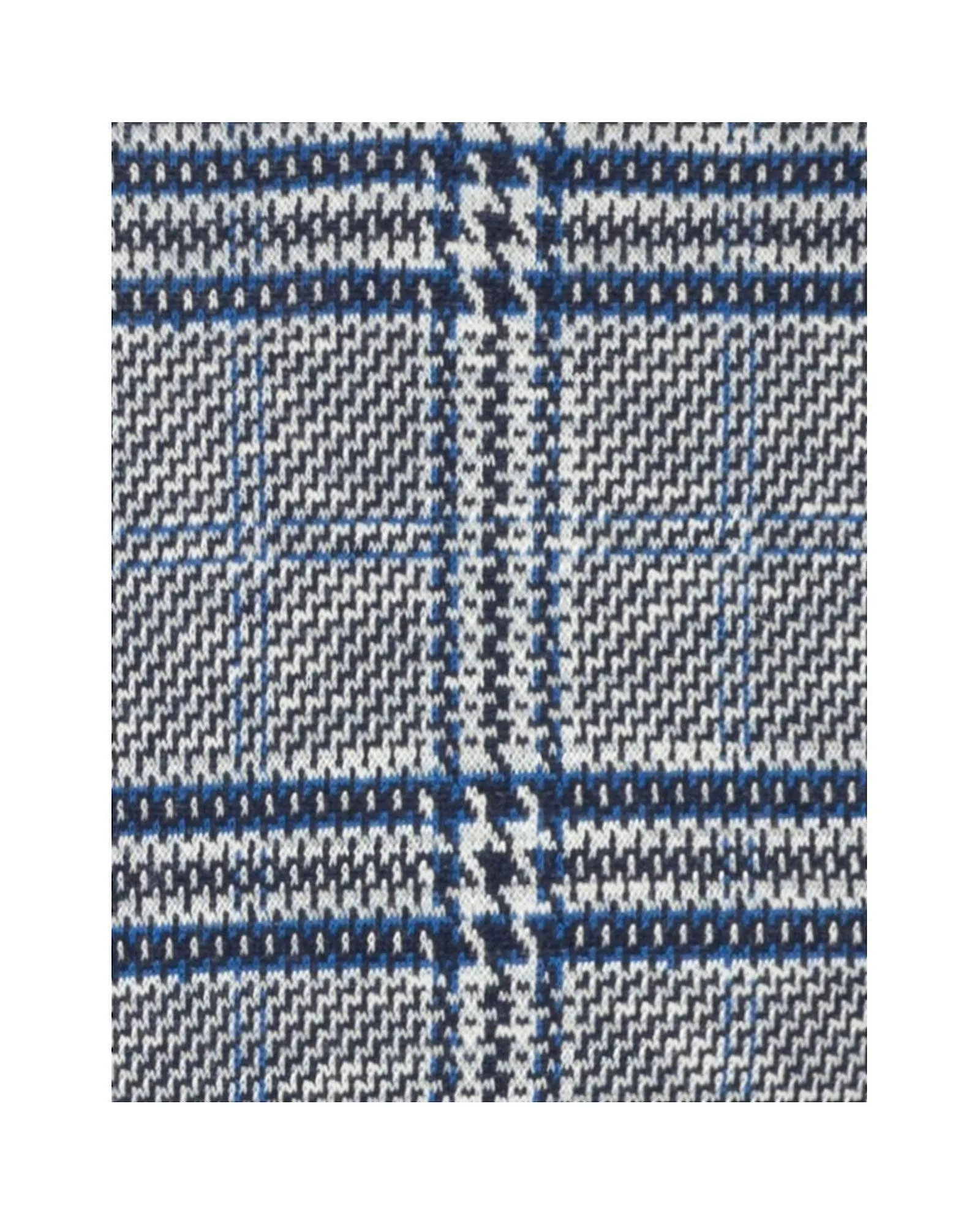 Fred Mello Checked Cotton Blazer