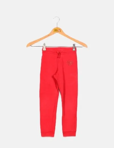 H&M Pantalón de chándal rosa