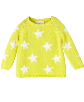 Jersey Amarillo NANOS Bebe Niño Estrellas