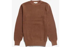 Jersey Far Afield Zaca Crewneck Marrón