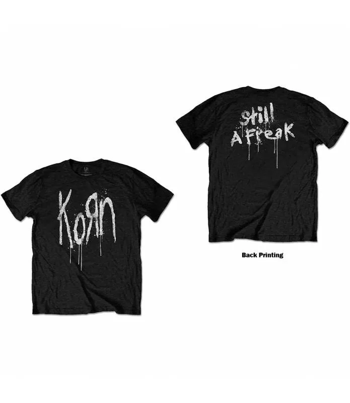 KORN Still A Freak Camiseta Licencia Oficial Manga Corta chico Men ROCK OFF KORNTS11MB