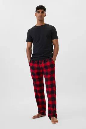 Pantalones de pijama de algodón suave tejido de Gap