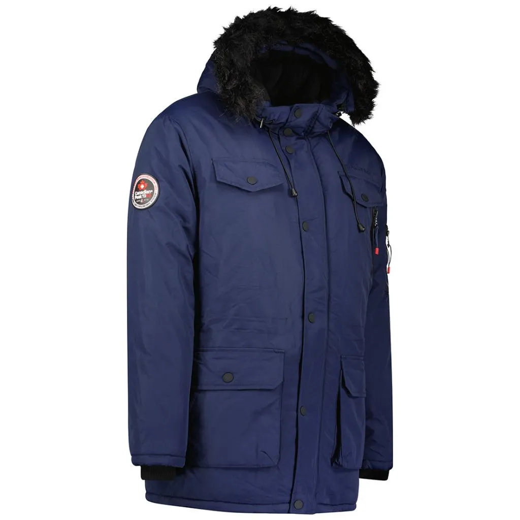 PARKA DE HOMBRE ALCALEAK AZUL MARINO