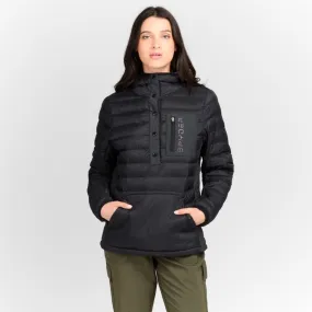 Parka Outdoor Mujer Spyder Speed Fleace Negra