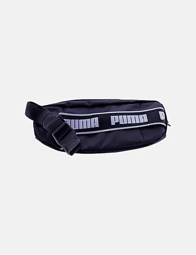 Puma Riñonera negra print