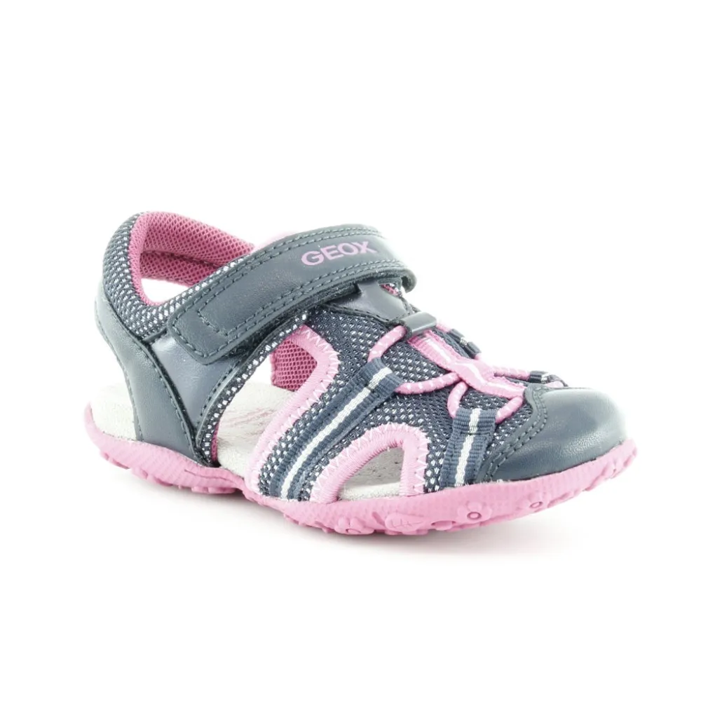 Sandalias de niña Geox Roxanne Azul-Fucsia