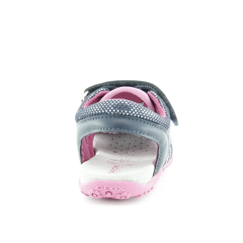 Sandalias de niña Geox Roxanne Azul-Fucsia