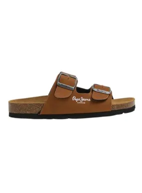 Sandalias Pepe Jeans Kansas Marrón Niño y Niña