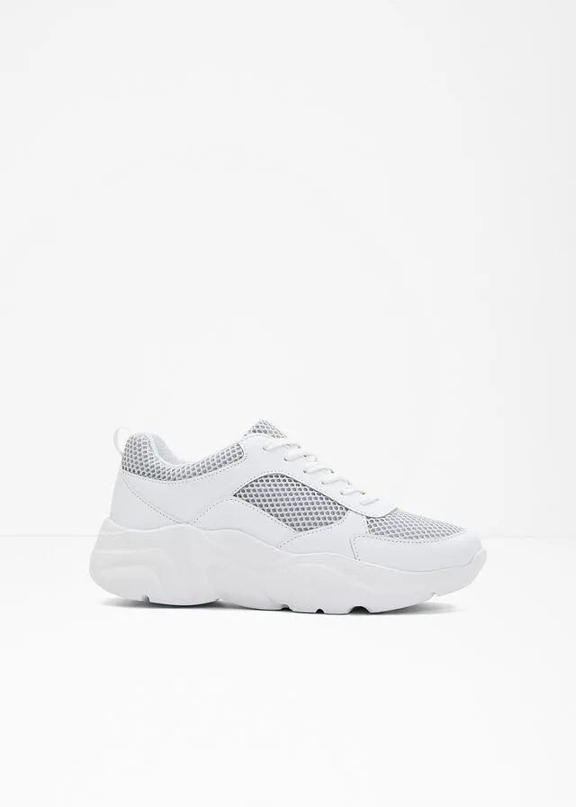 Sneakers bajos Blanco-gris