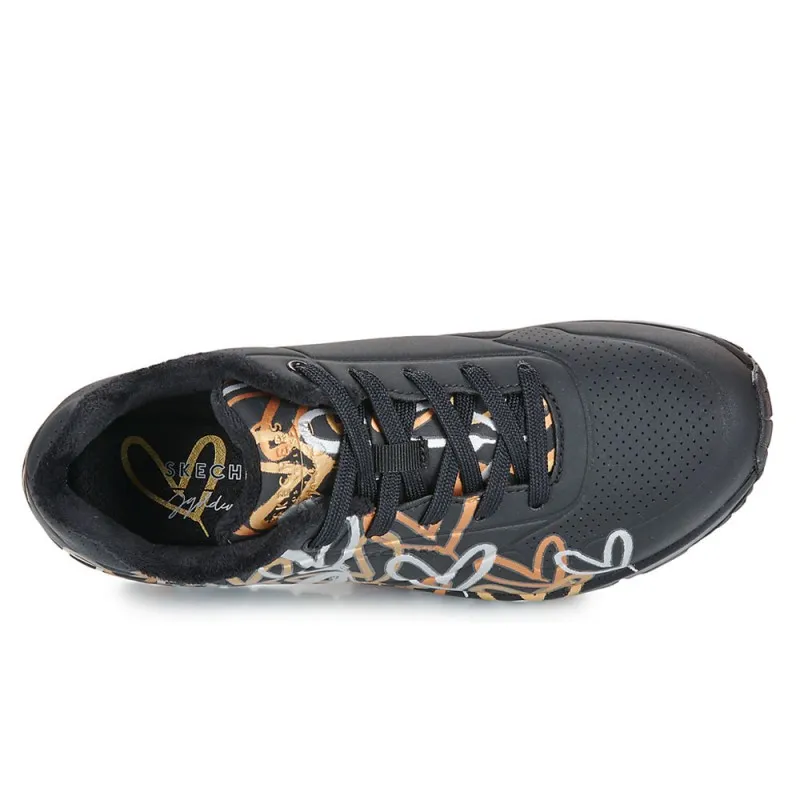 Sneakers Skechers Gold Crown Mujer Negro