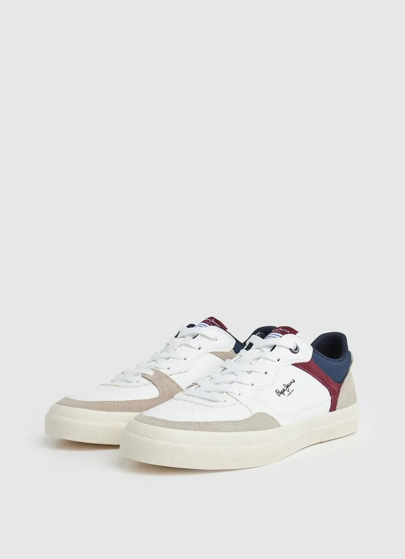 Tenis Pepe Jeans Hombre Kenton Masterlow Color Blanco