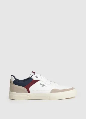 Tenis Pepe Jeans Hombre Kenton Masterlow Color Blanco