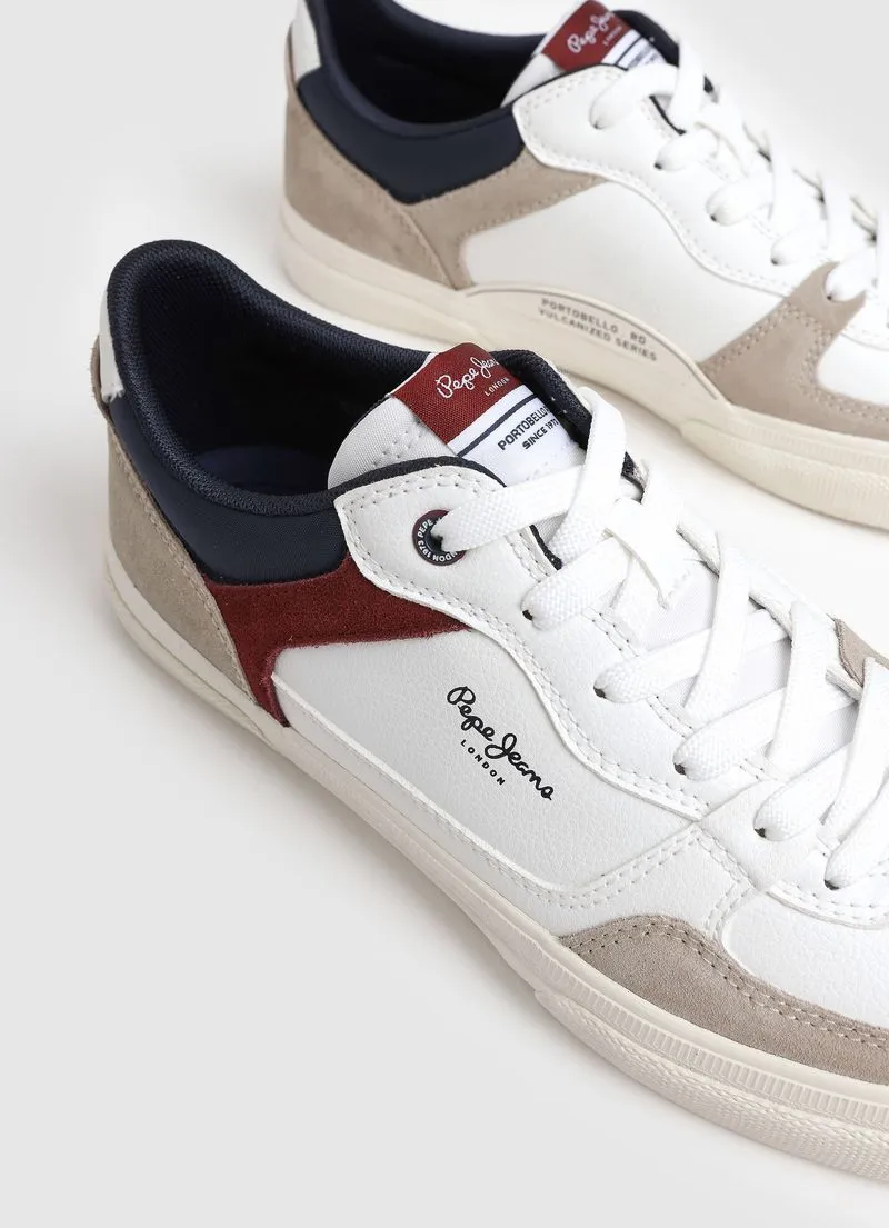 Tenis Pepe Jeans Hombre Kenton Masterlow Color Blanco