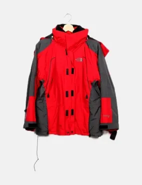 The North Face Parka roja deportiva