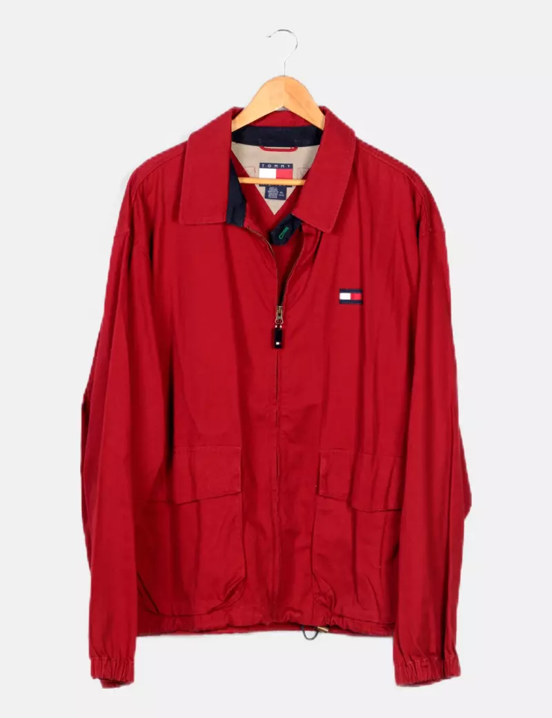 Tommy Hilfiger Blazer roja logo