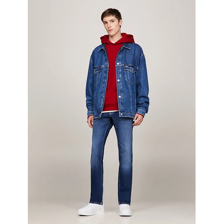 VAQUEROS SCANTON DESTEÑIDOS DE CORTE AJUSTADO HOMBRE TOMMY JEANS